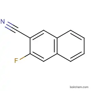 Molecular Structure of 21597-57-9 (2-Cyano-3-fluoro-2-naphthalene)