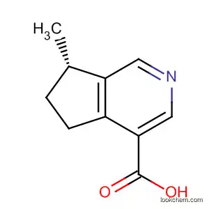 Molecular Structure of 21913-34-8 (5H-Cyclopenta[c]pyridine-4-carboxylic acid, 6,7-dihydro-7-methyl-,
(7S)-)