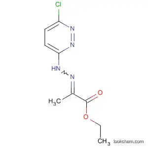 Molecular Structure of 23469-31-0 (Propanoic acid, 2-[(6-chloro-3-pyridazinyl)hydrazono]-, ethyl ester)
