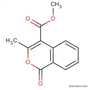 Molecular Structure of 25113-15-9 (1H-2-Benzopyran-4-carboxylic acid, 3-methyl-1-oxo-, methyl ester)