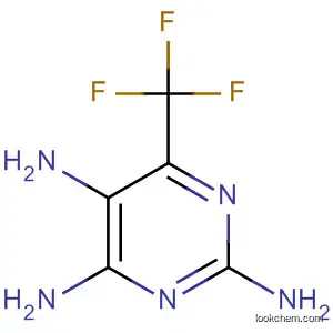 Molecular Structure of 2927-10-8 (2,4,5-Pyrimidinetriamine, 6-(trifluoromethyl)-)