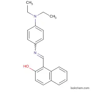 Molecular Structure of 32323-38-9 (2-Naphthalenol, 1-[[[4-(diethylamino)phenyl]imino]methyl]-)