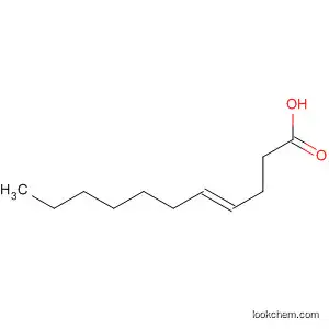 Molecular Structure of 35329-55-6 ((E)-4-Undecenoic acid)