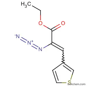 2-Propenoic acid, 2-azido-3-(3-thienyl)-, ethyl ester