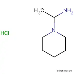 Molecular Structure of 3731-36-0 (1-Piperidineethanamine, monohydrochloride)