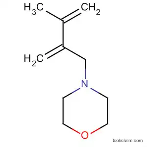 Molecular Structure of 38644-64-3 (Morpholine, 4-(3-methyl-2-methylene-3-butenyl)-)