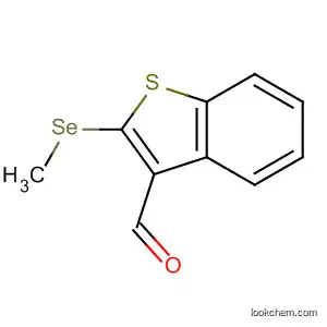 Molecular Structure of 39857-07-3 (Benzo[b]thiophene-3-carboxaldehyde, 2-(methylseleno)-)