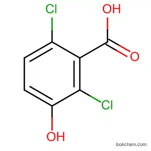 Molecular Structure of 4641-37-6 (2,6-Dichloro-3-hydroxybenzoic acid)