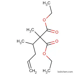 Molecular Structure of 50317-20-9 (Propanedioic acid, methyl-4-pentenyl-, diethyl ester)