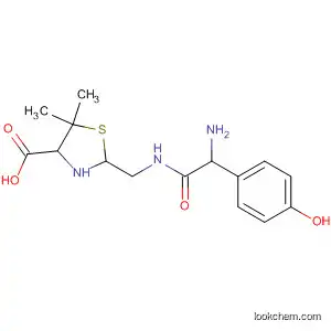 Molecular Structure of 57414-05-8 (Amoxycilloic Acid (Mixture of Diastereomers))
