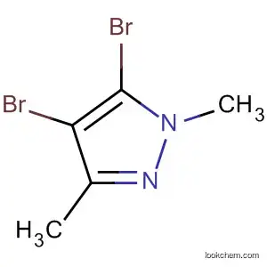 Molecular Structure of 5744-71-8 (4,5-Dibromo-1,3-dimethyl-1H-pyrazole)