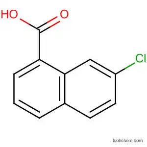 Molecular Structure of 58926-30-0 (7-Chloronaphthalene-1-carboxylic acid)