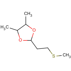 1,3-Dioxolane, 4,5-dimethyl-2-[2-(methylthio)ethyl]-