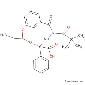 N-(1,1-Dimethylethyl)-N'-benzoyl-α-(1-oxopropoxy)benzeneacetohydrazide