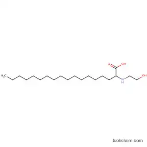 Molecular Structure of 67491-95-6 (Octadecanoic acid, 2-[(2-hydroxyethyl)amino]-)
