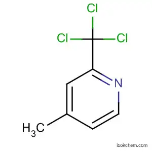 Molecular Structure of 68265-89-4 (Pyridine, 4-methyl-2-(trichloromethyl)-)