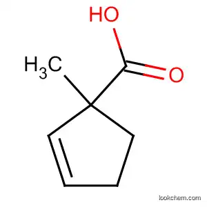 2-Cyclopentene-1-carboxylic acid, 1-methyl-