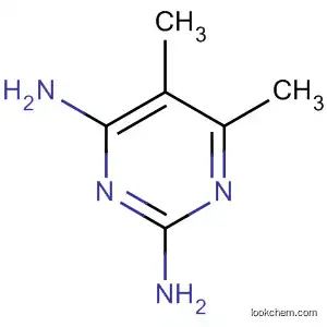 Molecular Structure of 7132-61-8 (2,4-Pyrimidinediamine, 5,6-dimethyl- (9CI))