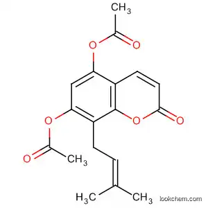 2H-1-Benzopyran-2-one, 5,7-bis(acetyloxy)-8-(3-methyl-2-butenyl)-