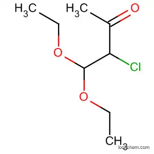 Molecular Structure of 77070-88-3 (2-Butanone, 3-chloro-4,4-diethoxy-)