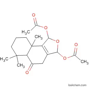 Naphtho[1,2-c]furan-5(3H)-one,
1,3-bis(acetyloxy)-1,4,5a,6,7,8,9,9a-octahydro-6,6,9a-trimethyl-