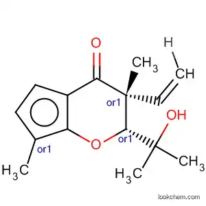 4(5H)-Benzofuranone,
6-ethenyl-6,7-dihydro-5-(1-hydroxy-1-methylethyl)-3,6-dimethyl-, cis-