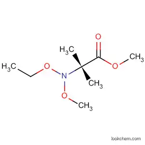 Alanine, N-ethoxy-N-methoxy-2-methyl-, methyl ester