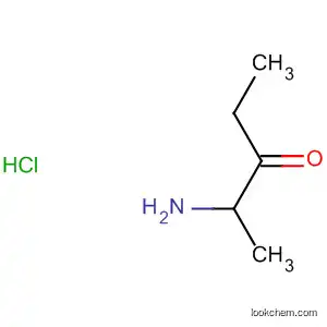 Molecular Structure of 79851-68-6 (3-Pentanone, 2-amino-, hydrochloride)