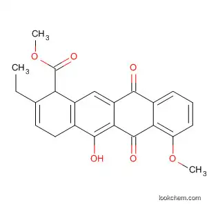 1-Naphthacenecarboxylic acid,
2-ethyl-1,4,6,11-tetrahydro-5-hydroxy-7-methoxy-6,11-dioxo-, methyl
ester