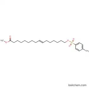 9-Hexadecenoic acid, 16-[[(4-methylphenyl)sulfonyl]oxy]-, methyl ester,
(E)-