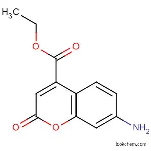 Molecular Structure of 85157-16-0 (2H-1-Benzopyran-4-carboxylic acid, 7-amino-2-oxo-, ethyl ester)