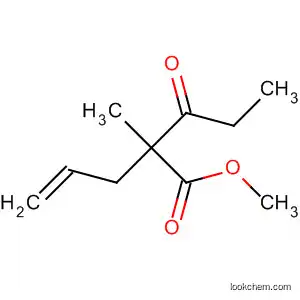 Molecular Structure of 85217-68-1 (4-Pentenoic acid, 2-methyl-2-(1-oxopropyl)-, methyl ester)