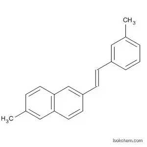 Molecular Structure of 88598-85-0 (Naphthalene, 2-methyl-6-[2-(3-methylphenyl)ethenyl]-, (E)-)