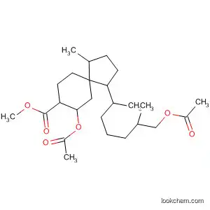 Spiro[4.5]decane-8-carboxylic acid,
7-(acetyloxy)-1-[6-(acetyloxy)-1,5-dimethylhexyl]-4-methyl-, methyl ester