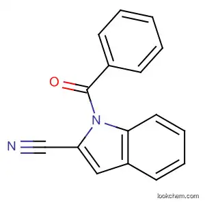 Molecular Structure of 90539-84-7 (1H-Indole-2-carbonitrile, 1-benzoyl-)