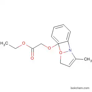 Molecular Structure of 90736-60-0 (Acetic acid, [(3-methyl-1,2-benzisoxazol-6-yl)oxy]-, ethyl ester)