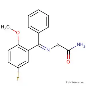2-[[(5-플루오로-2-메톡시페닐)페닐메틸렌]아미노]아세트아미드