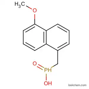 Molecular Structure of 91271-19-1 (Phosphinic acid, (5-methoxy-1-naphthalenyl)methyl-)