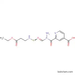 에틸 3-((((4-PYRIDYLCARBONYLAMINO)아미노)티옥소메틸)아미노)프로파노에이트