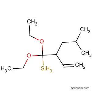 Silane, (1-ethenyl-3-methylbutyl)diethoxymethyl-