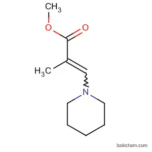 2-Propenoic acid, 2-methyl-3-(1-piperidinyl)-, methyl ester
