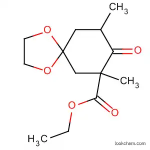 1,4-Dioxaspiro[4.5]decane-7-carboxylic acid, 7,9-dimethyl-8-oxo-, ethyl
ester