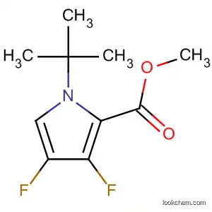 1H-Pyrrole-2-carboxylic acid, 1-(1,1-dimethylethyl)-3,4-difluoro-, methyl
ester