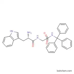 Glycinamide, N-(triphenylmethyl)-L-tryptophyl-