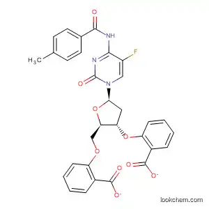 Cytidine, 2'-deoxy-5-fluoro-N-(4-methylbenzoyl)-, 3',5'-dibenzoate