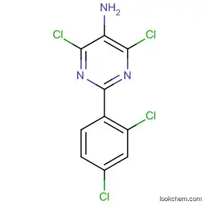 4,6-DICHLORO-2-(2,4-DICHLOROPHENYL)-5-피리미디나민