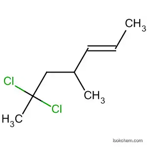 2-Heptene, 6,6-dichloro-4-methyl-, (E)-