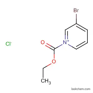 Pyridinium, 3-bromo-1-(ethoxycarbonyl)-, chloride