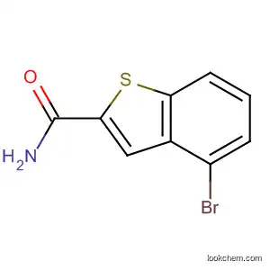 Molecular Structure of 93103-86-7 (4-Bromo-1-benzothiophene-2-carboxamide)