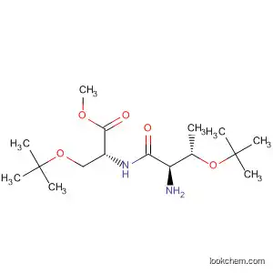 Molecular Structure of 93204-39-8 (D-Serine, O-(1,1-dimethylethyl)-N-[O-(1,1-dimethylethyl)-D-threonyl]-,
methyl ester)